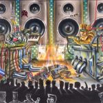 Record cover designed by Junior Tomlin