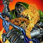 Fantastic Four coloured by Junior Tomlin for Marvel Comics