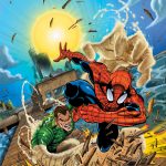 Spectacular Spider-man Comic coloured by Junior Tomlin for Marvel