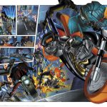 Action Man coloured by Junior Tomlin for Marvel Comics