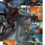 Action Man coloured by Junior Tomlin for Marvel Comics