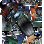 Action Man coloured by Junior Tomlin for Marvel Comics