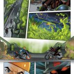 Action Man coloured by Junior Tomlin for Marvel Comics