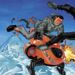 Action Man coloured by Junior Tomlin for Marvel Comics