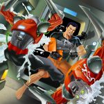 Action Man coloured by Junior Tomlin for Marvel Comics