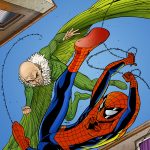 Spectacular Spiderman coloured by Junior Tomlin for Marvel