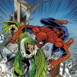 Spectacular Spider-man Comic coloured by Junior Tomlin for Marvel