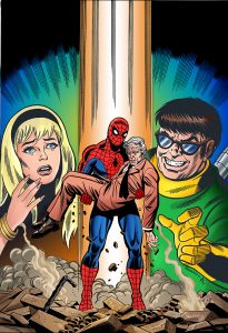 Spidey Pocket Book Comic Cover by Junior Tomlin for Marvel Comics