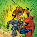 Spectacular Spider-man Comic coloured by Junior Tomlin for Marvel