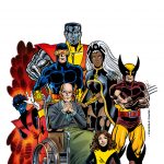X-Men Comic coloured by Junior Tomlin for Marvel